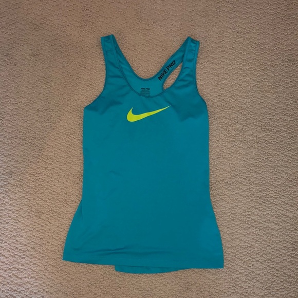 Nike Pro Racer Back Tank - Picture 1 of 2